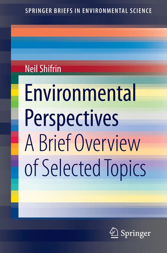 SpringerBriefs in Environmental Science - Environmental Pers ... - cover