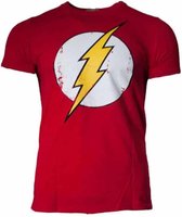 DC Comics Flash Logo DC Comics Heren T-shirt T-shirt Maat S