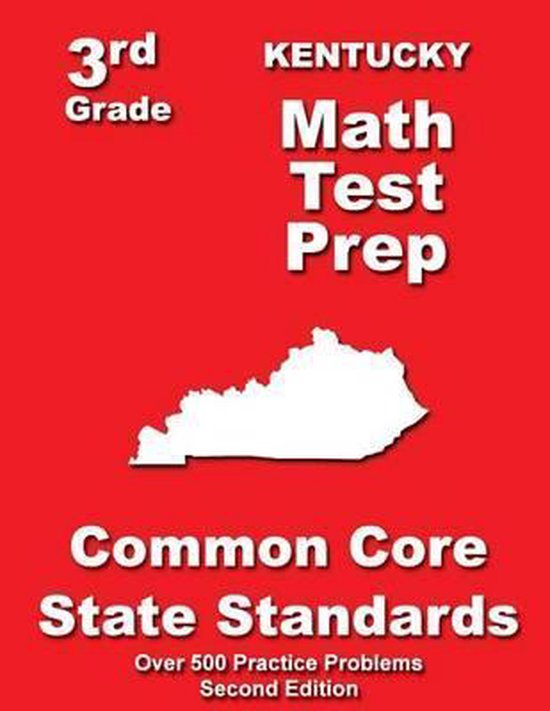 Kentucky 3rd Grade Math Test Prep - cover