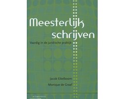 Omslag van Meesterlijk schrijven