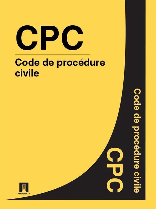 Code de procédure civile CPC (ebook), Suisse 9785392066032 Boeken Code de procédure civile CPC (ebook), Suisse 9785392066032 Boeken
