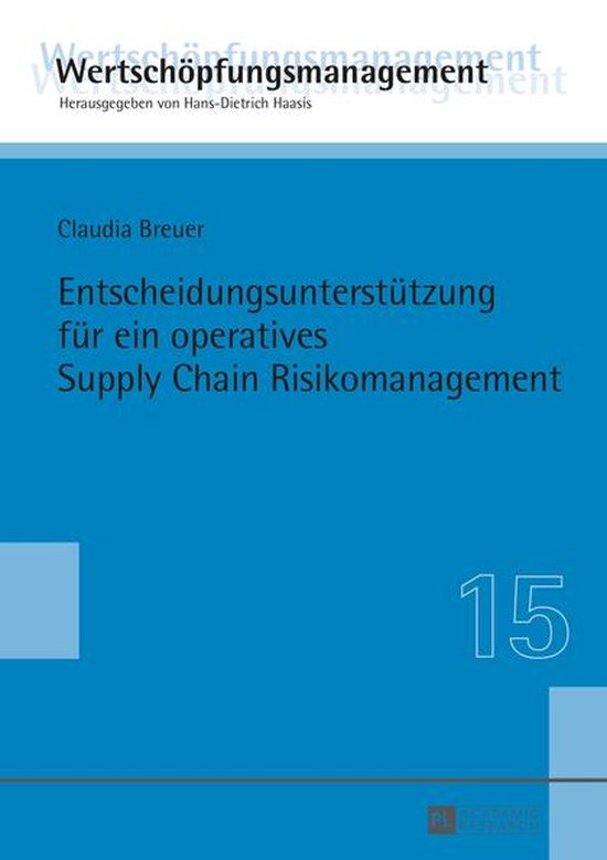 Wertschoepfungsmanagement / Value-Added Management 15 - Ents ... - cover