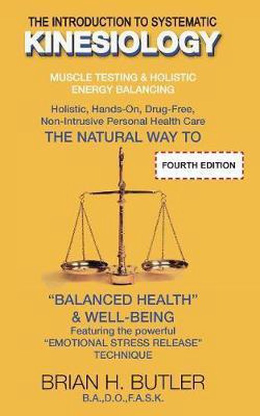 The Introduction to Systematic Kinesiology - cover