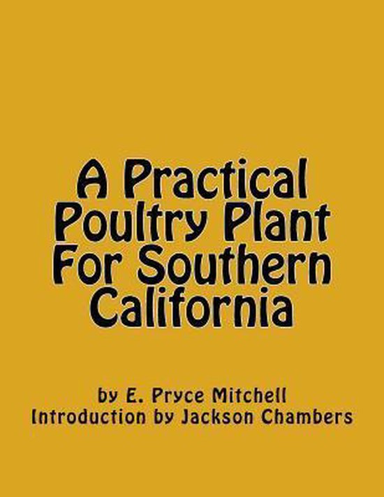 A Practical Poultry Plant for Southern California - cover