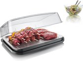 VacuVin Tomorrow's Kitchen Vlees/Vis Cool Plate - RVS - Grijs