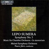 Malmö Symphony Orchestra, Paavo Järvi - Sumera: Symphony No.5 (CD)