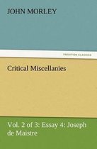 Critical Miscellanies (Vol. 2 of 3) Essay 4