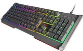 Genesis Rhod 400 - RGB Gaming toetsenbord BE layout - Met RGB verlichting - Zwart