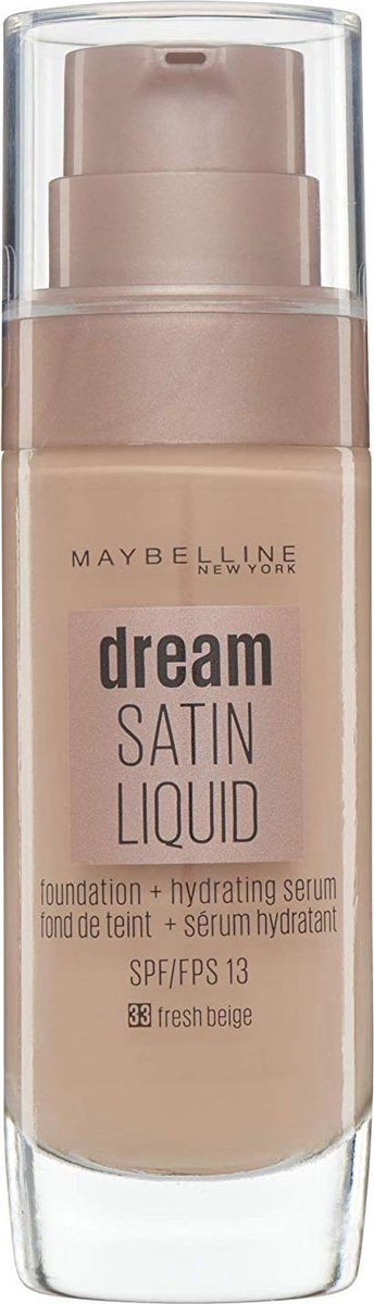 Maybelline Dream Satin Liquid Foundation 33 Fresh Beige