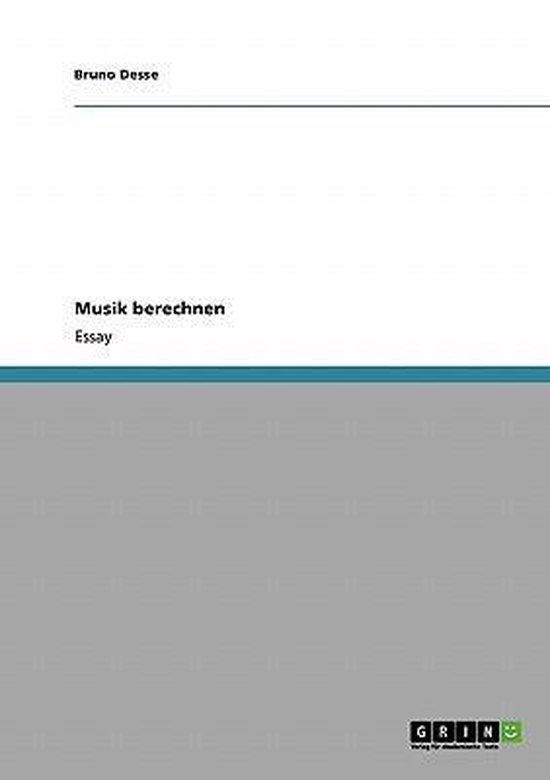 Musik Berechnen - cover