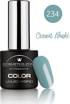Cosmetics Zone UV/LED Hybrid Gel Nagellak 7ml. Ocean Khaki 234