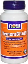 RememBrain (60 Vegetarian Capsules) - Now Foods