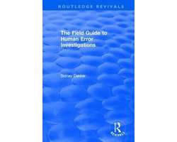 Omslag van The Field Guide to Human Error Investigations