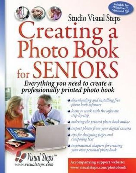 Creating a Photo Book for Seniors, Studio Visual Steps 9789059052475
