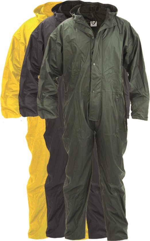 Foto: Safeworker tanna regenoverall pu flex plus groen maat s