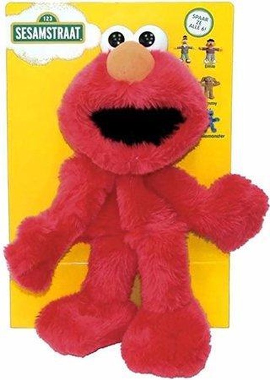 koepel kiem nerveus worden Sesamstraat - Handpop Elmo 37 cm | bol.com