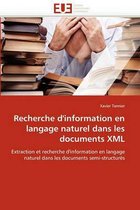 Recherche d'information en langage naturel dans les documents XML