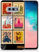 Geschikt voor Samsung Galaxy S10e Uniek TPU Hoesje Postzegels