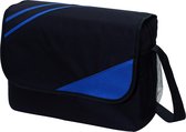 YoPromo Schoudertas City Blauw/Zwart