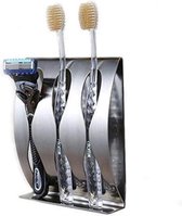 Luxe Tandenborstelhouder - RVS - Zilverkleurig