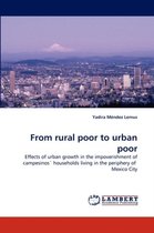 From Rural Poor to Urban Poor