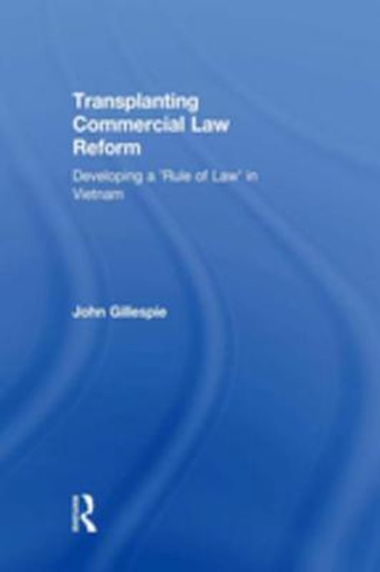 Transplanting Commercial Law Reform - cover
