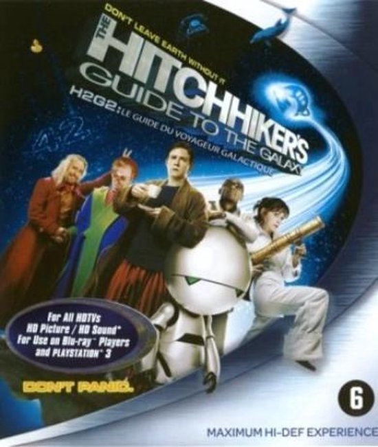 Cover van de film 'Hitchhiker's Guide To The Galaxy'
