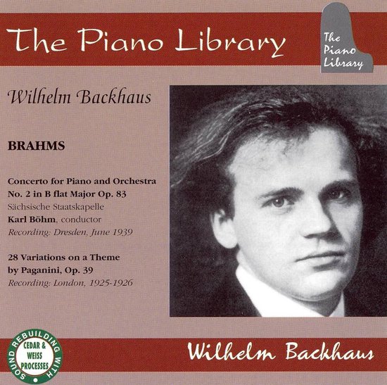 Brahms: Piano Concerto No. 2; Paganini Variations