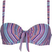 Lingadore Bayou Bandeau BH - zig/zag print - 42C