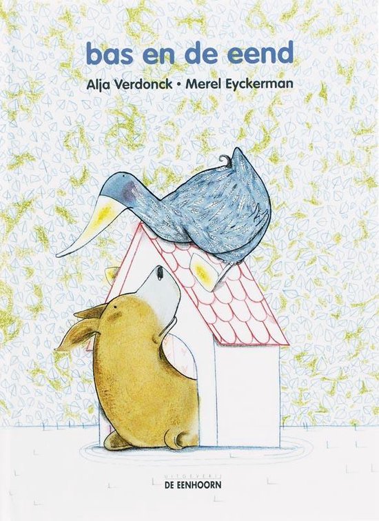 Cover van het boek 'Bas en de eend' van A. Verdonck