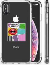 Back Case Geschikt voor iPhoneXs | X/10 Popart Princess