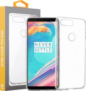 OnePlus 5T Transparant Silliconen TPU Hoesje Cover Case