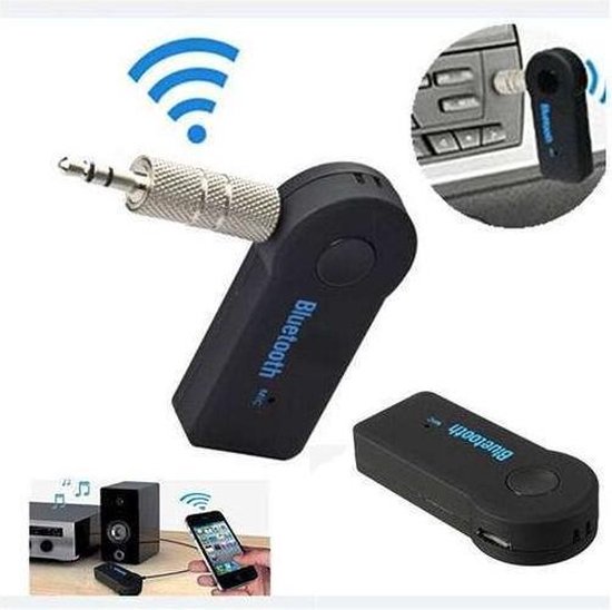AUX Bluetooth Draadloze Ontvanger | streamen via Bluetooth |Handsfree en... | bol.com