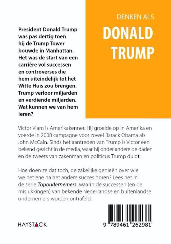 Topondernemers 4 -   Denken als Donald Trump