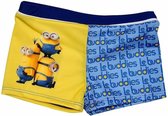 Minions - Le Buddies - Zwembroek - Zwemboxer - 3 Jaar - Maat 98 - Geel/Blauw