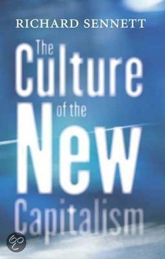 The Culture of the New Capitalism - cover