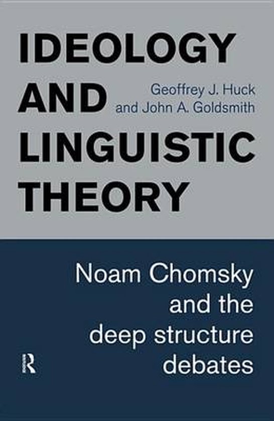 Ideology and Linguistic Theory - cover