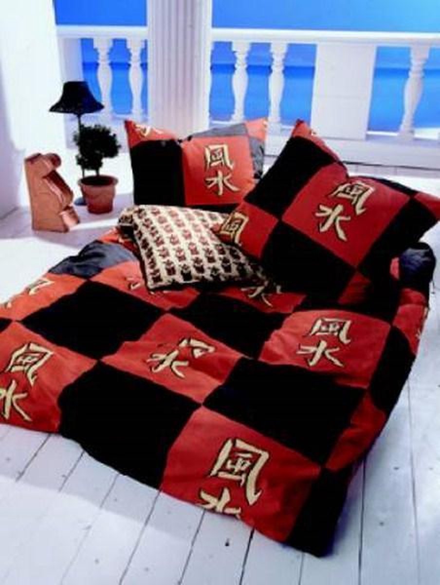 Dreamhouse Dekbedovertrekset Feng Shui Rood 240x220 cm