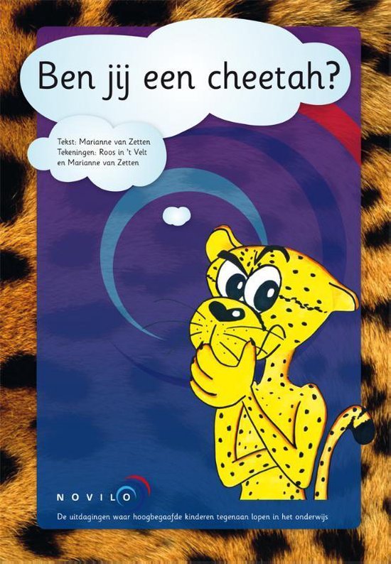 Cover van het boek 'Ben jij een cheetah?'