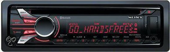 Staat minstens ga sightseeing Sony MEX-BT4000U - CD Autoradio met Bluetooth | bol.com