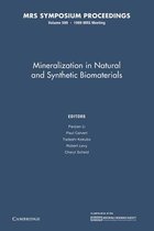 Mineralization in Natural and Synthetic Biomaterials