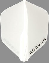 Bull's Robson Plus Flight Std.6 - White - Dart Flights