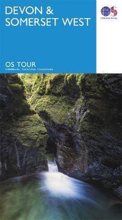 Devon Somerset West OS Tour Map