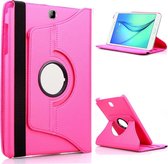 Samsung Galaxy Tab S2 8.0 Inch Hoes Cover 360 graden draaibare Case donker roze