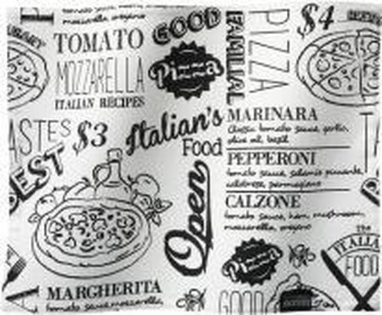 placemat Italian-white