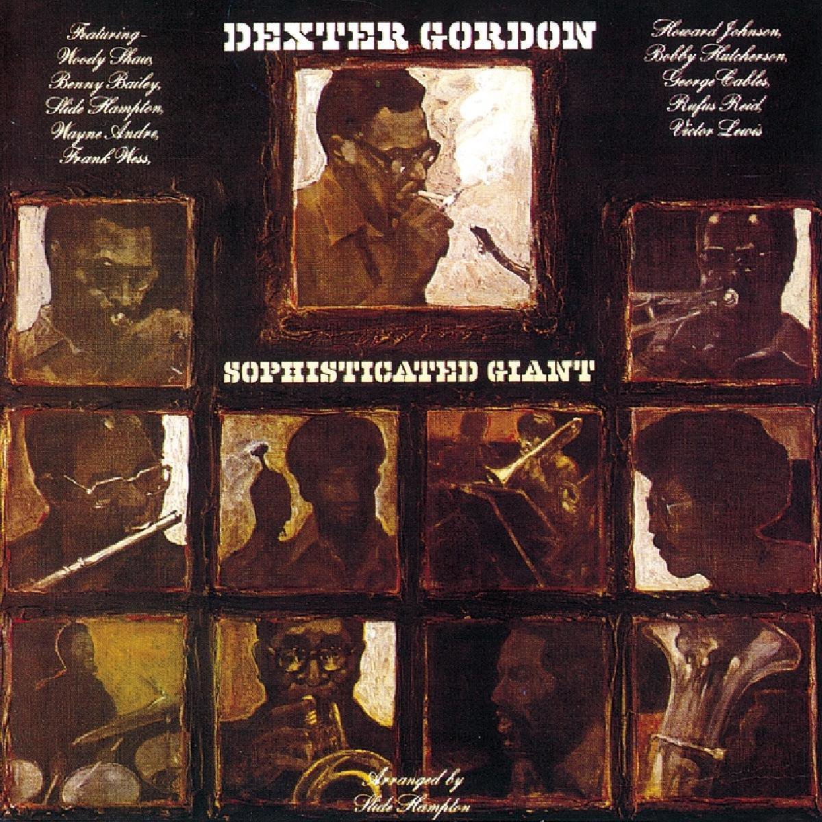CD　Sophisticated　Giant,　(album)　Dexter　Gordon　Muziek
