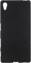 Sony Xperia Z5 Silicone case hoesje zwart