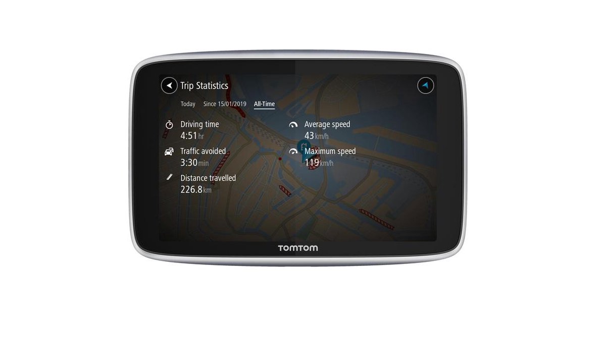 Le GPS TomTom Go Premium offre des prestations de voiture connectée