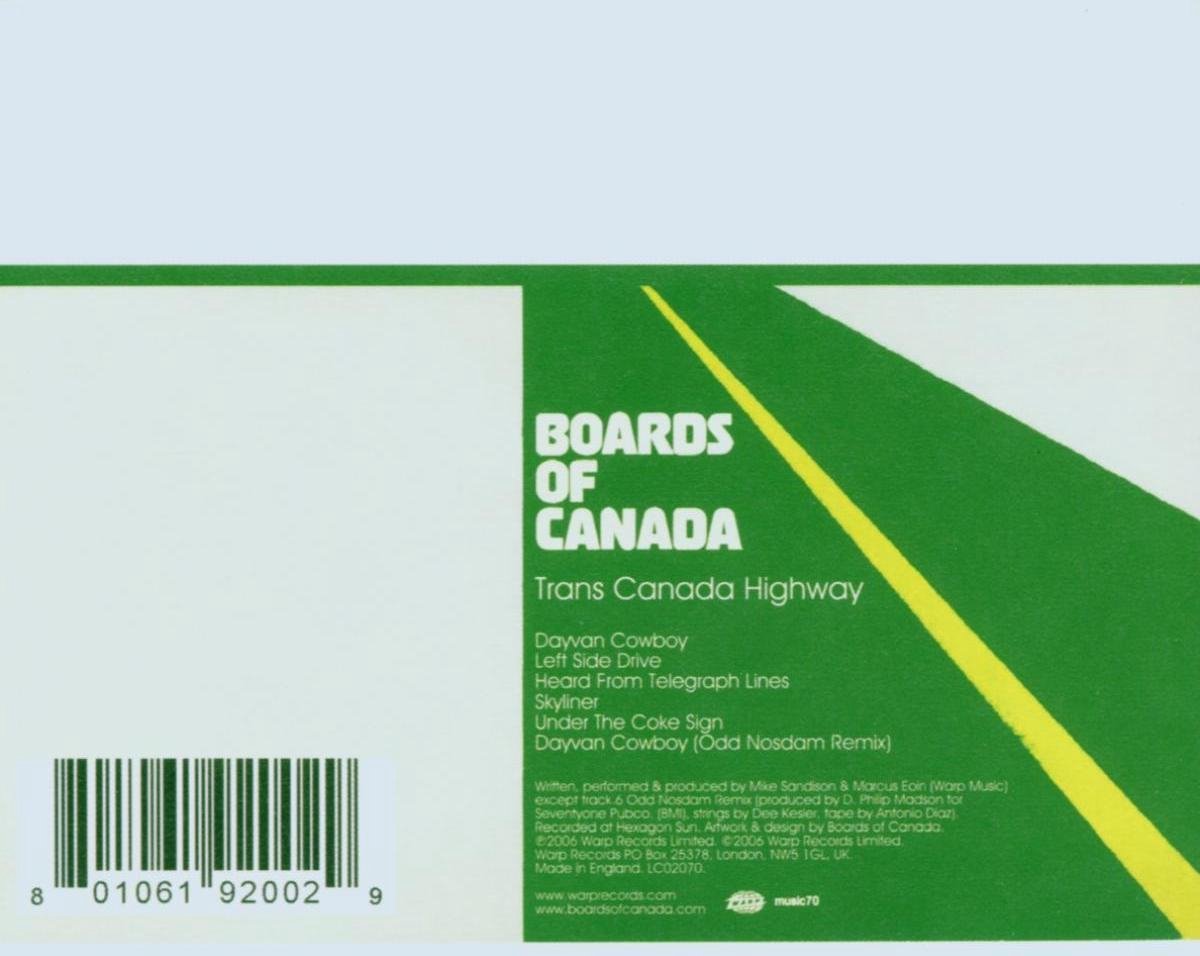 Trans Canada Highway Ep, Boards Of Canada CD (album) Muziek bol