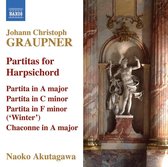 Naoko Akutagawa - Graupner: Partitas For Harpsichord (CD)